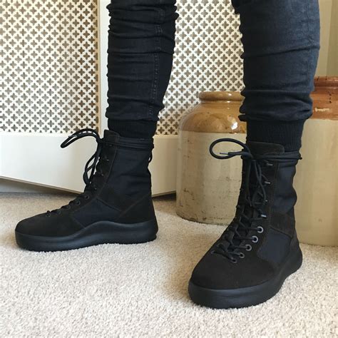 yeezy season 2 thigh high boots replica|yeezy boots stockx.